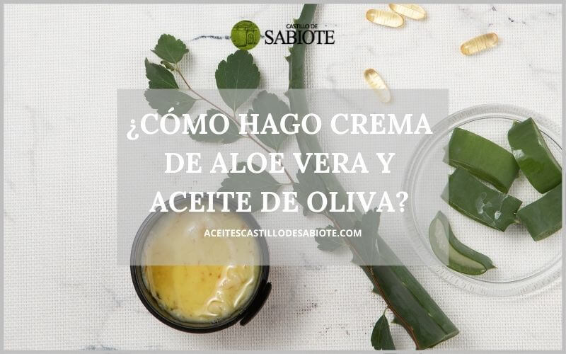 Como Hacer Crema Con Aloe Vera Y Aceite De Oliva