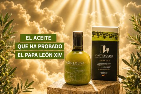 Castilloliva Premium conquista al Papa León XIV en su visita a España